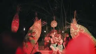 The African Rhythm of Fire Dance Part Of Night Safari at #tamansafaribali