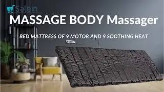 MASSAGE BODY Massager Bed Mattress Of 9 Motor And 9 Soothing Heat