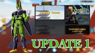 NEW INFINITY TOWER | ANIME STORM SIMULATOR UPDATE 2
