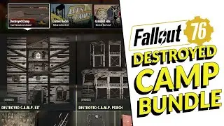 Destroyed Camp Bundle A.T.O.M. Shop Review Fallout 76