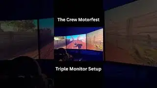 This Game Hits Different on Triple Monitors! What car should I try next? #pcgaming #triplemonitor