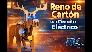As&iacute; Hice un Reno de Cart&oacute;n con Electr&oacute;nica B&aacute;sica (Proyecto Educativo)