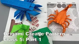Origami Crease Pattern Class 5 (Part 1)