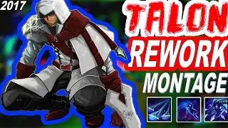 TALON REWORK MONTAGE | PARKOUR | BEST TALON PLAYS @LeagueOfLegends