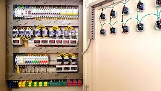 industrial electrical panel wiring toturial(A different video)