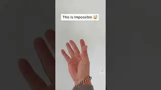 Can You Touch Your Index Finger To Your Pinkie #shorts #impossible #mindgame #eyetest