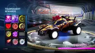 ROCKET LEAGUE SEASON 2 TOURNAMENT REWARDS AND GOLDEN GIFTS OPENING!