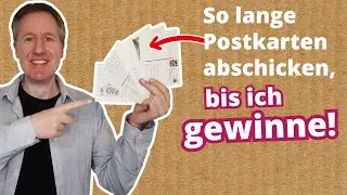 Ich habe Postkarten-Gewinnspiele ausprobiert & gewonnen!