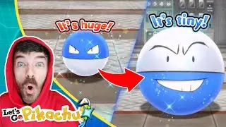 Shiny Voltorb & Shiny Electrode Catch Reactions | Pokemon Let's Go Pikachu Extreme Shiny Living Dex
