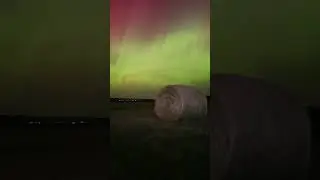 Northern Lights at Fort Qu'Appelle Saskatchewan  Ca