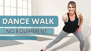45 Minute Low Impact Beginner Friendly Dance Walking Workout