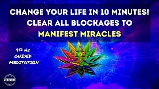 Let Go to Receive! Remove Negative Blocks & Manifest Miracles ✨ 417 Hz Guided Meditation