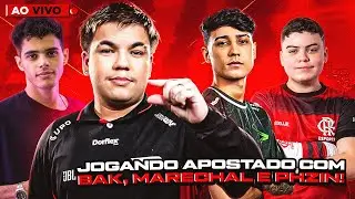LIVE ON🔴JOGANDO APOSTADO COM @BAK PHZIN MARECHAL - LUCI FF !!! FREE FIRE AO VIVO🔥