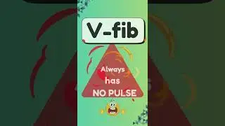 Ventricular  fibrillation #nclex #nursing #cardiac arrest