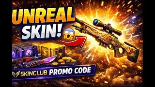I can&rsquo;t believe we got this skin, UNREAL? SKINCLUB PROMO CODE