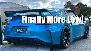 Lowering My Nissan 370Z More! BC Racing Coilovers