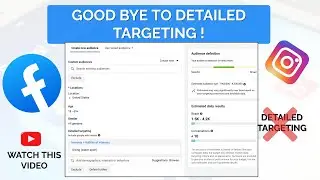 Meta Ads: Goodbye Detailed Targeting &ndash; What Does This Mean for You?