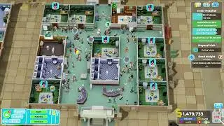 TWO POINT HOSPITAL - Rotting Hill Playthrough (3 Star) Part 18 - Staff Morale is the Key! Final Push