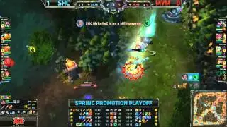 SHC Mimer Mundo VS MYM Kubon Yasuo Game 2 Highlights   EU Spring LCS Replacement 2014