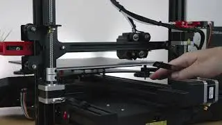 Creality Ender-3 Max Neo — регулировка оси Z и выравнивание стола