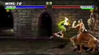 mortal kombat 3 (arcade) sonya playthrough