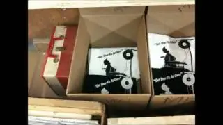 PunkTexas' Record Store T-shirt trading.