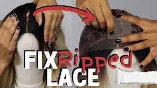 LACE PART WIG REPAIR | Under $5