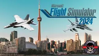 Exploring Toronto & Rating Buildings In-Game | Microsoft Flight Simulator 2024 ✈️✈️ #toronto