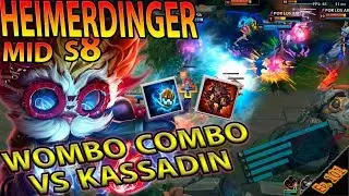 | HEIMERDINGER MID S8 | EL WONBO  COMBO  | CONTRA KASSADIN | GAMEPLAY ESPA&Ntilde;OL |