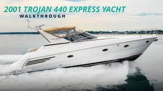 (SOLD) 2001 Trojan 440 Express Yacht