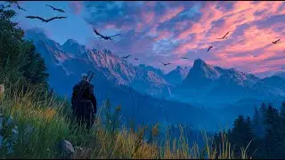 Medieval Music for Deep Sleep & Anxiety Relief | Alpine Sunset Serenity