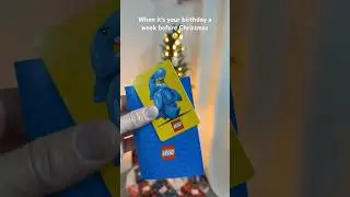 When it&rsquo;s your birthday a week before Christmas! 😃 #birthday #lego #legoaddict #legofan #christmas