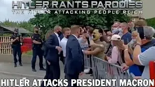 Hitler attacks President Macron