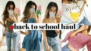 A GOOD ZAFUL BACK TO SCHOOL HAUL | rachspeed