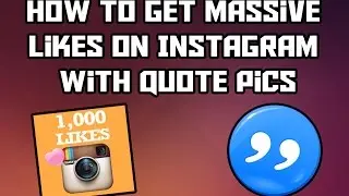 How To Make STUNNING Quote Pictures On Instagram!
