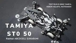 TEST RUN TAMIYA STO 50 DI TRACK BINS TAMIYA || RAKITAN DARI ABCDCell SUKABUMI