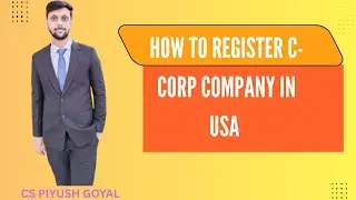 How to Register USA Company Incorporation from India | LLC & C Corporation Company in USA | Hindi