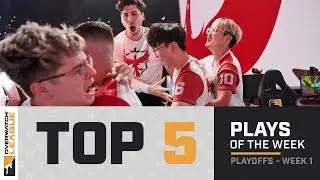 Overwatch League Top 5 Plays &ndash; Playoffs &ndash; Week 1