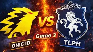 ONIC ID против TLPH | Игра 3 | Столкновение титанов #mobilelegends #mlbb
