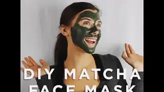 DIY Matcha face mask