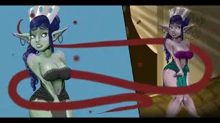Goblin Girl is Summoned - Chaneke Girls - Speed Paint -Relaxing Music