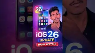 Ios 26 Update Must Watch 🤫🤯  #smartphone #tech #technology