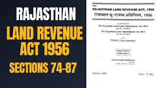 Rajasthan Land Revenue Act 1956. Appeal, Reference,Review, Revision explained
