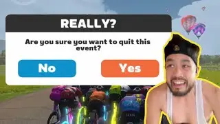I RAGED QUIT ZWIFT AGAIN...
