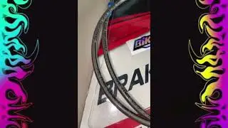 👉BELlNYA DlSlNl🔗 Selang Rem TDR 120cm Silver &ndash; Respons Rem Cepat, Tampilan Clean & Racing