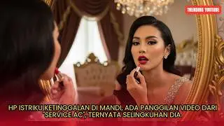 HP ISTRIKU KETINGGALAN DI MANDI, ADA PANGGILAN VIDEO DARI 