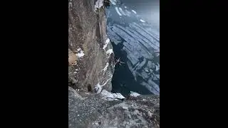 Ken Stornes, sets a new World Record Death Jump (40.5 meters / 132 feet)