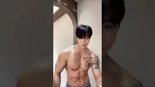 Handsome Korean Hunk 🥵🔥🥰 ✨️Mico✨️ #shirtless #asianhunk #koreanhunk #sexykoreanguy #muscularbody