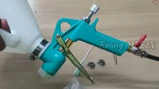 NRT PRO H5000G Пистолет-распылитель для бетона/семени @ruangmesin