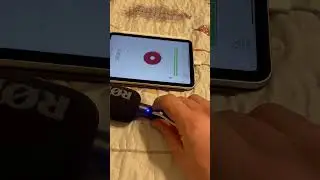 Rode Video Mic Go II с USB-C iPad